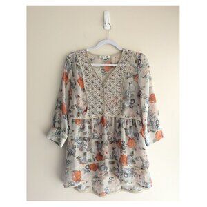 Simply Noelle Boho Blouse Top